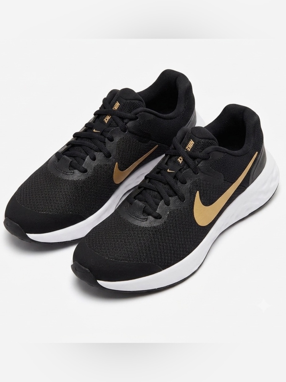 Nike Revolution 6 Running Shoes Sneakers Size 7Y 7 Back to School Woman 8.5